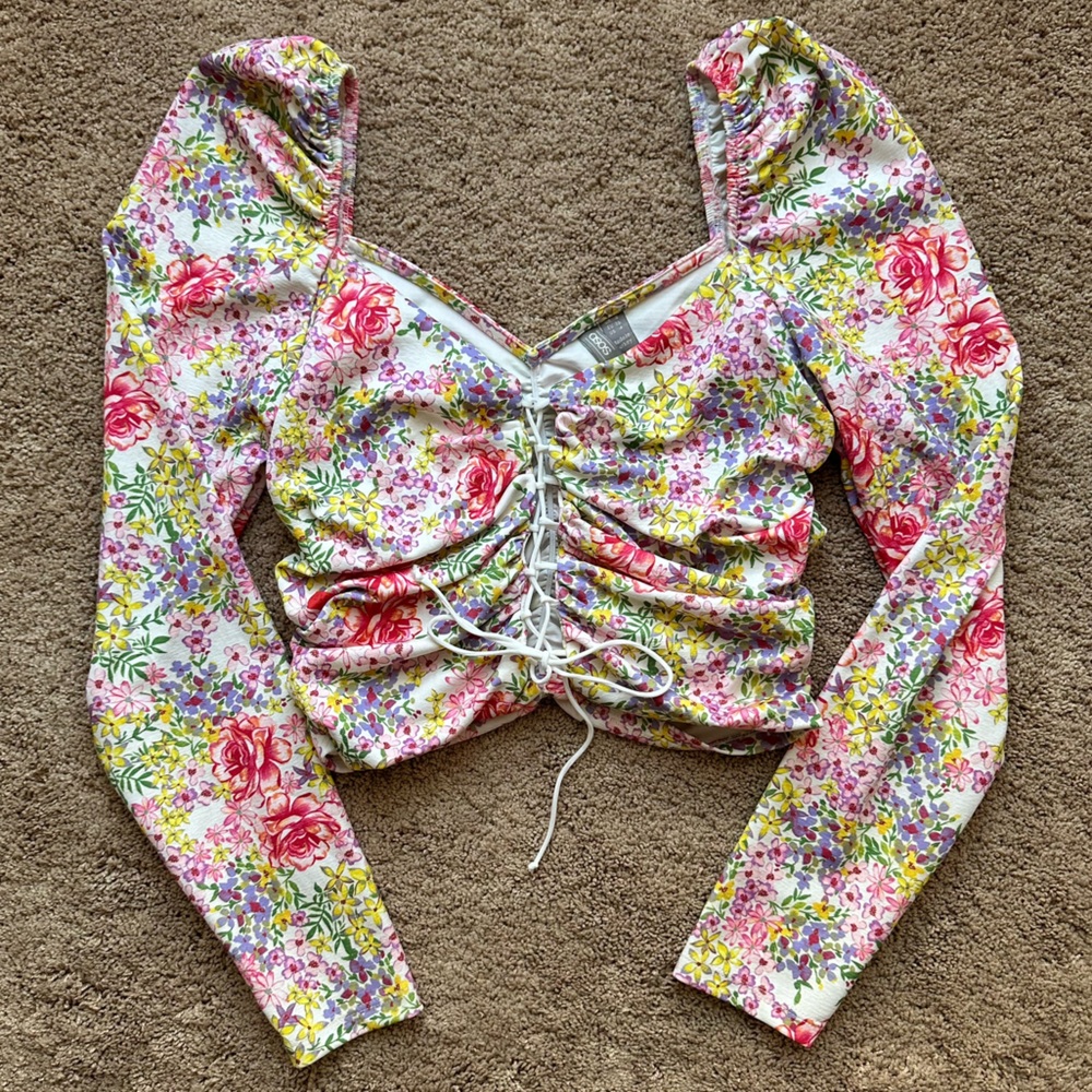 ASOS Floral Blouse Top